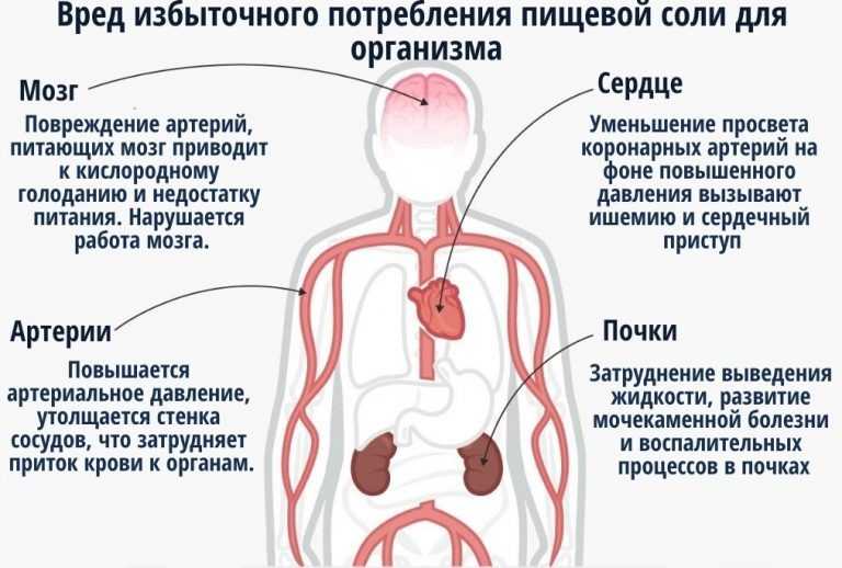 Вред и польза соли