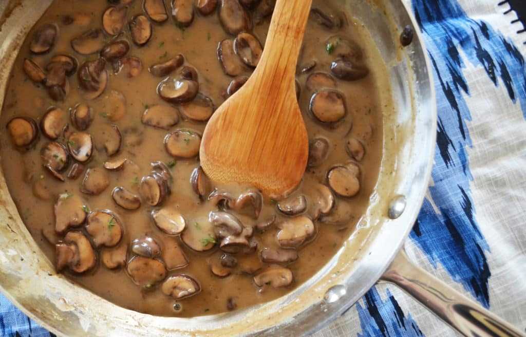 Подлив с грибами шампиньонами - bookcooks.ru