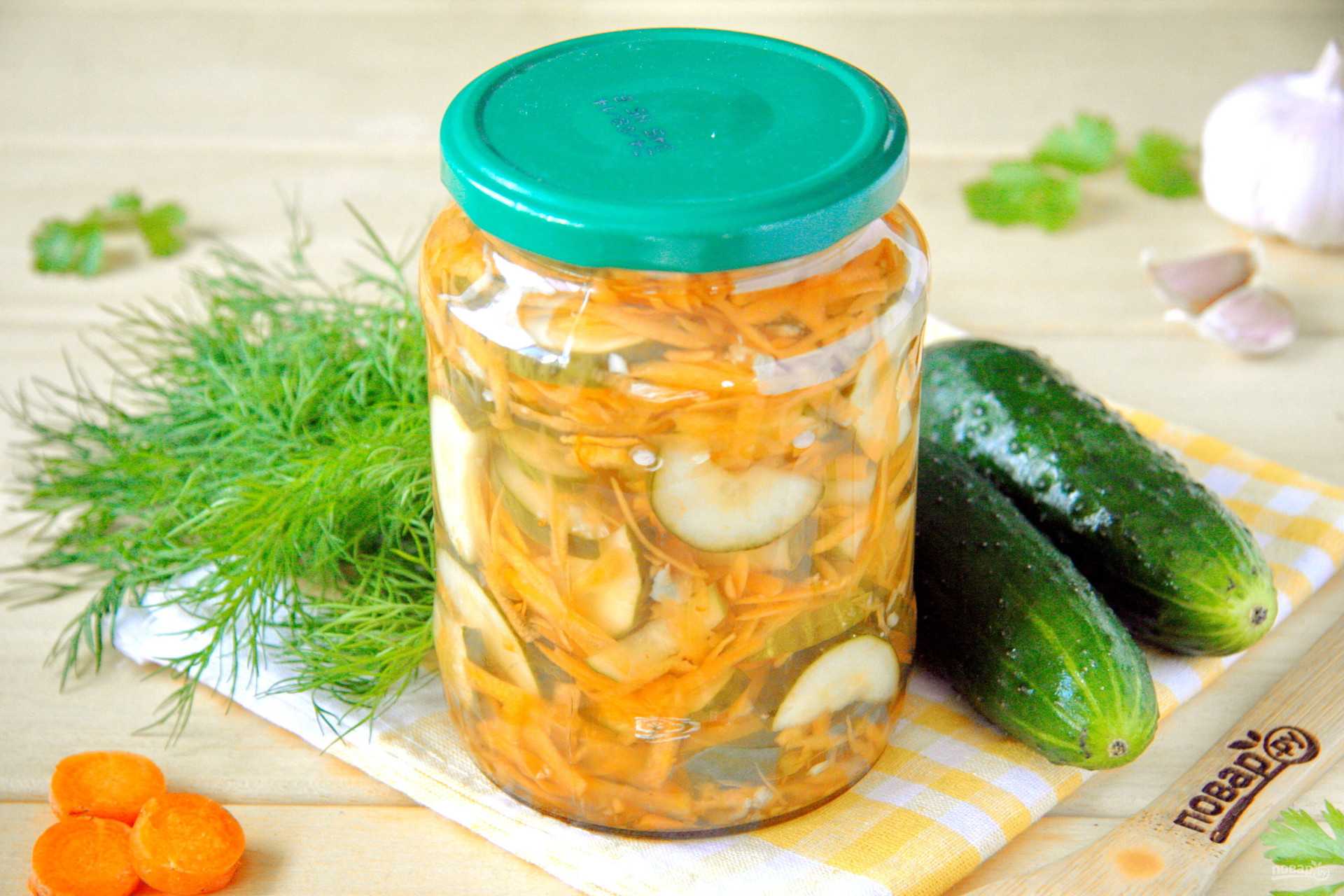 Салаты из огурцов на зиму (самые вкусные рецепты пальчики оближешь)