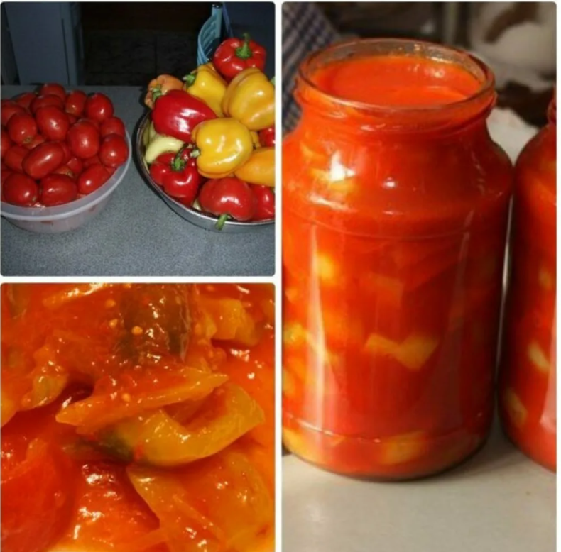 Лечо из перца, помидоров, моркови и лука на зиму пошаговый рецепт