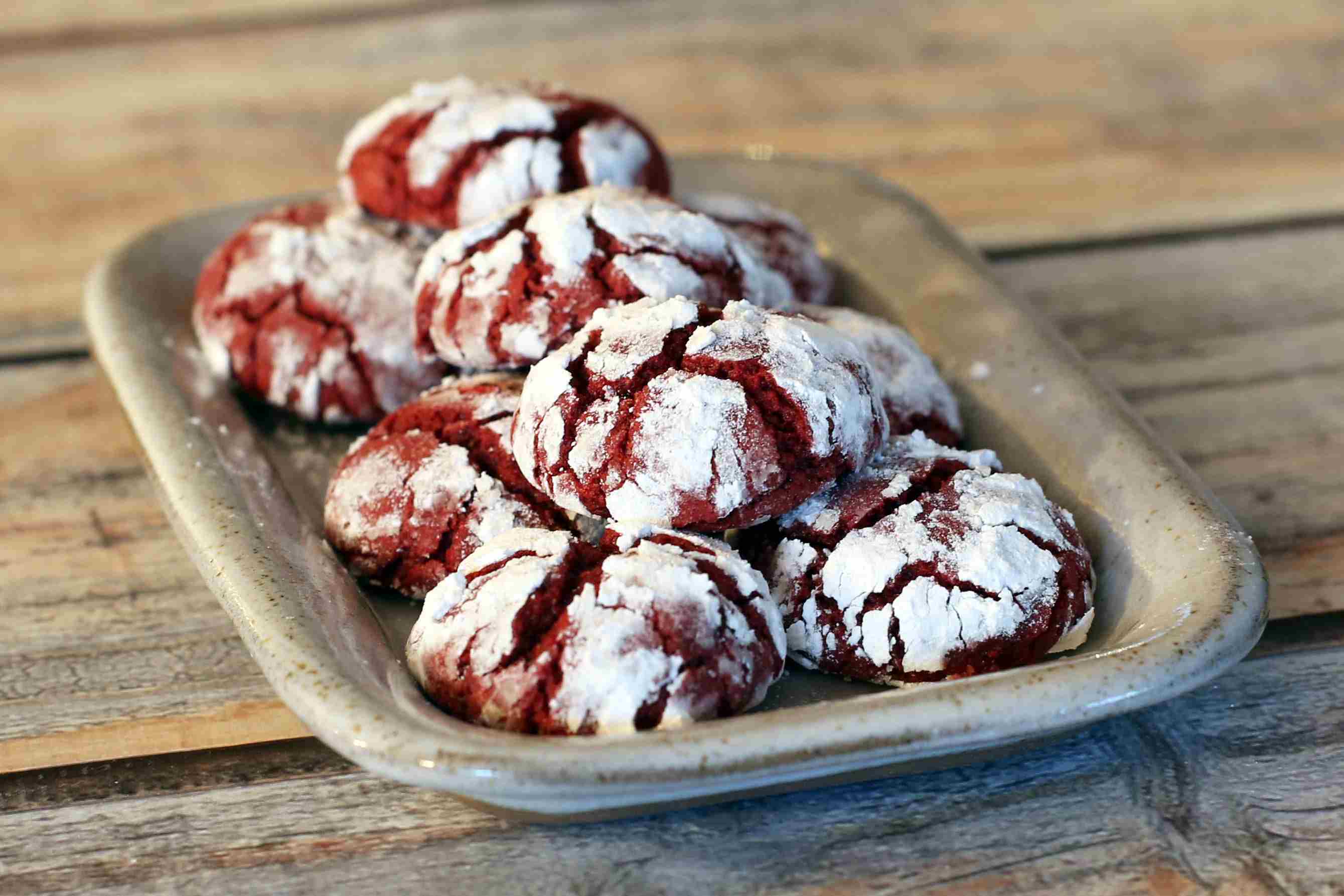 Печенье-трещинки «красный бархат. вкуснейшее праздничное печенье «красный бархат ингредиенты для приготовления печенье красный бархат