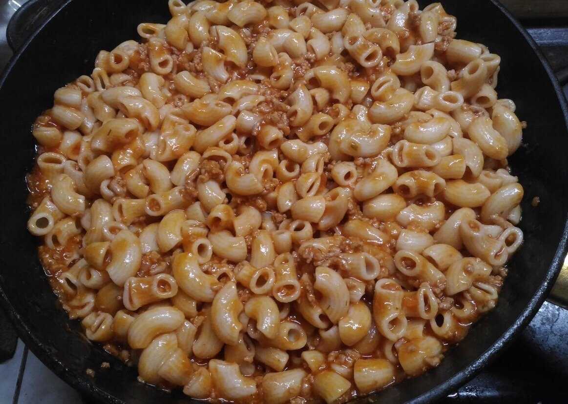 Макароны по-флотски с фаршем: рецепты вкусного блюда