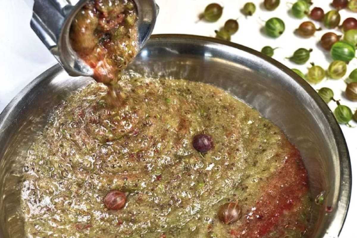 Джем из крыжовника на зиму простой рецепт фото пошагово и видео - 1000.menu