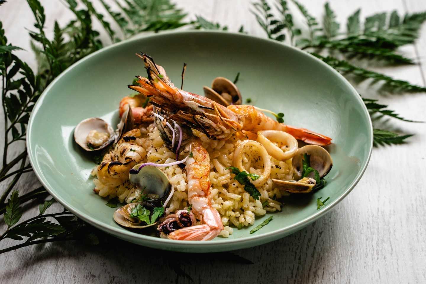 Ризотто с морепродуктами в сливочном соусе: очень вкусные рецепты