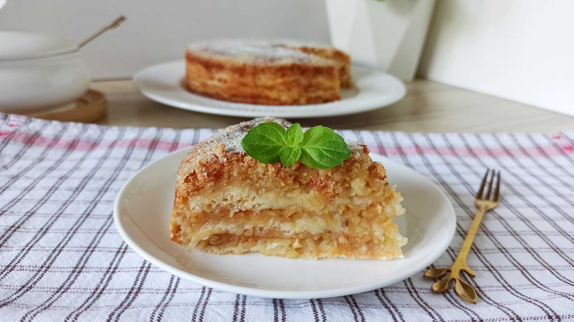 Пирог три стакана с яблоками: рецепт со сливочным маслом с видео и фото пошагово | меню недели