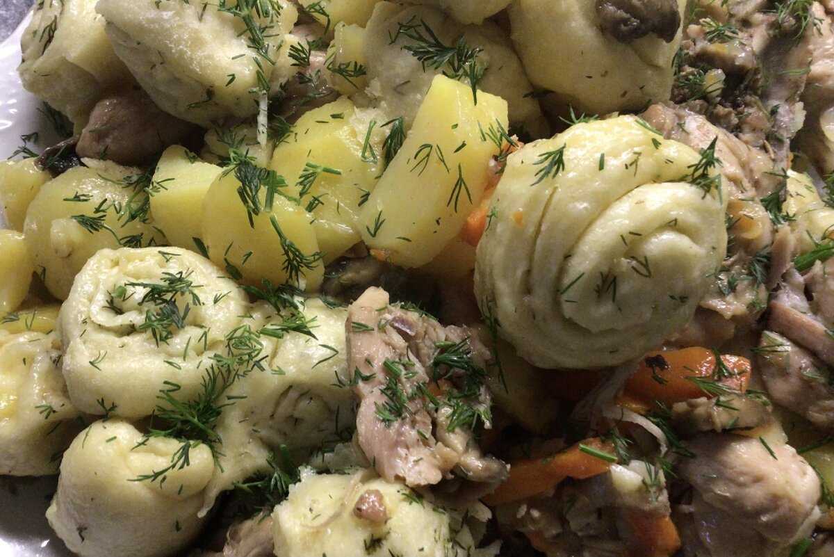Штрули с курицей и картошкой рецепт с фото пошагово - 1000.menu