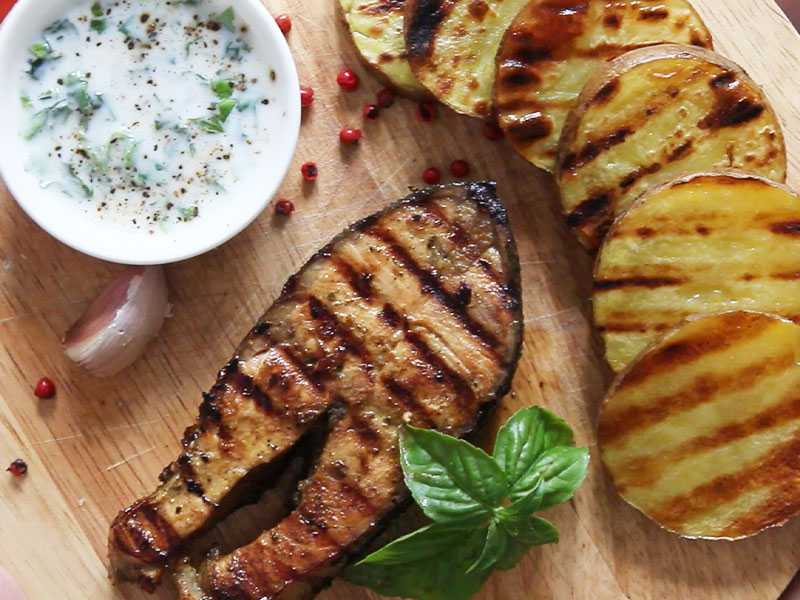 Горбуша на мангале: вкуснейшие рецепты приготовления