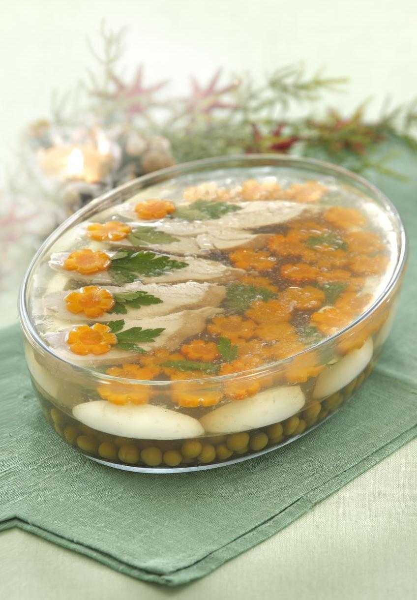 Заливное из курицы