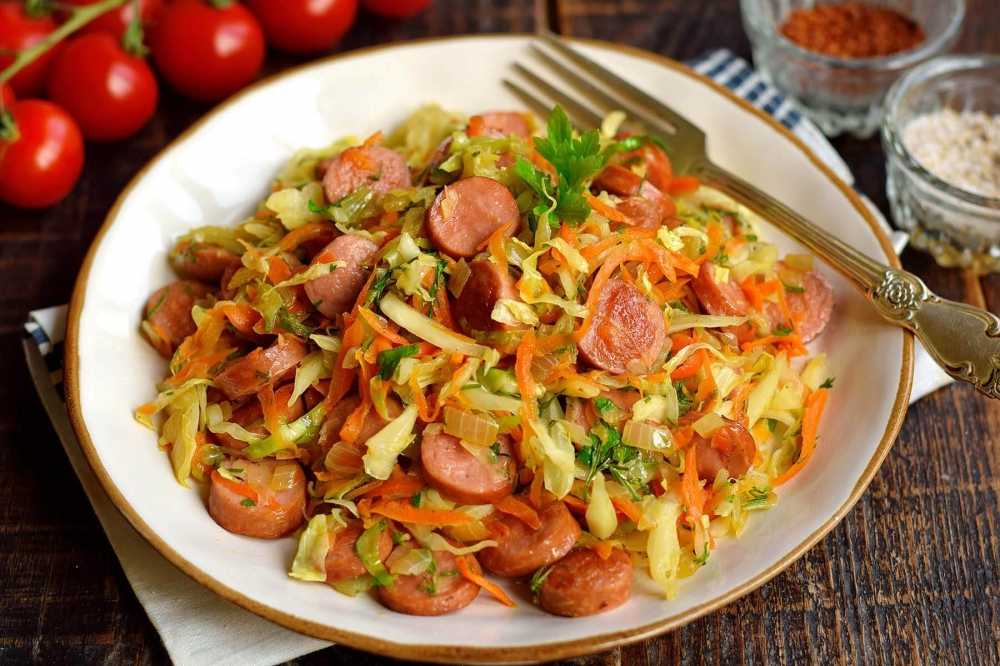 Капуста жареная на сковороде — очень вкусные рецепты