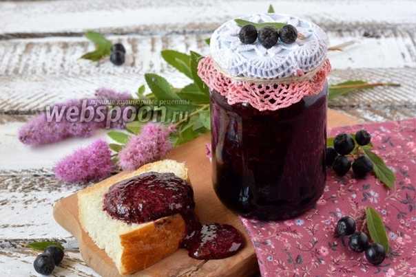 Черноплодная рябина на зиму: лучшие рецепты заготовок с фото - sadovnikam.ru
