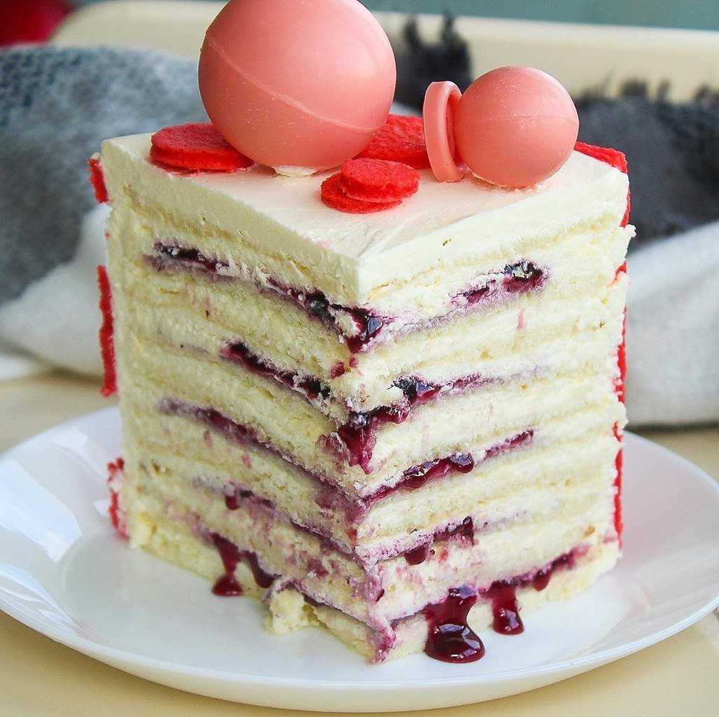 Пирожное "медовички с карамелью"