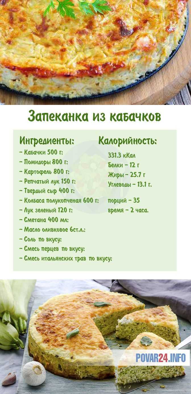 Запеканка из кабачков с фаршем в духовке: 6 простых и вкусных рецептов