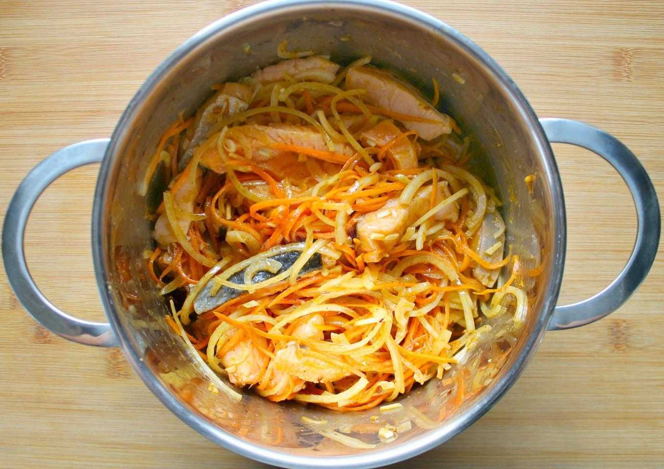 Кальмары по-корейски — самый вкусный рецепт с фото