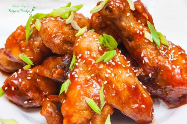 Куриные крылышки в кисло сладком соусе – 7 рецептов