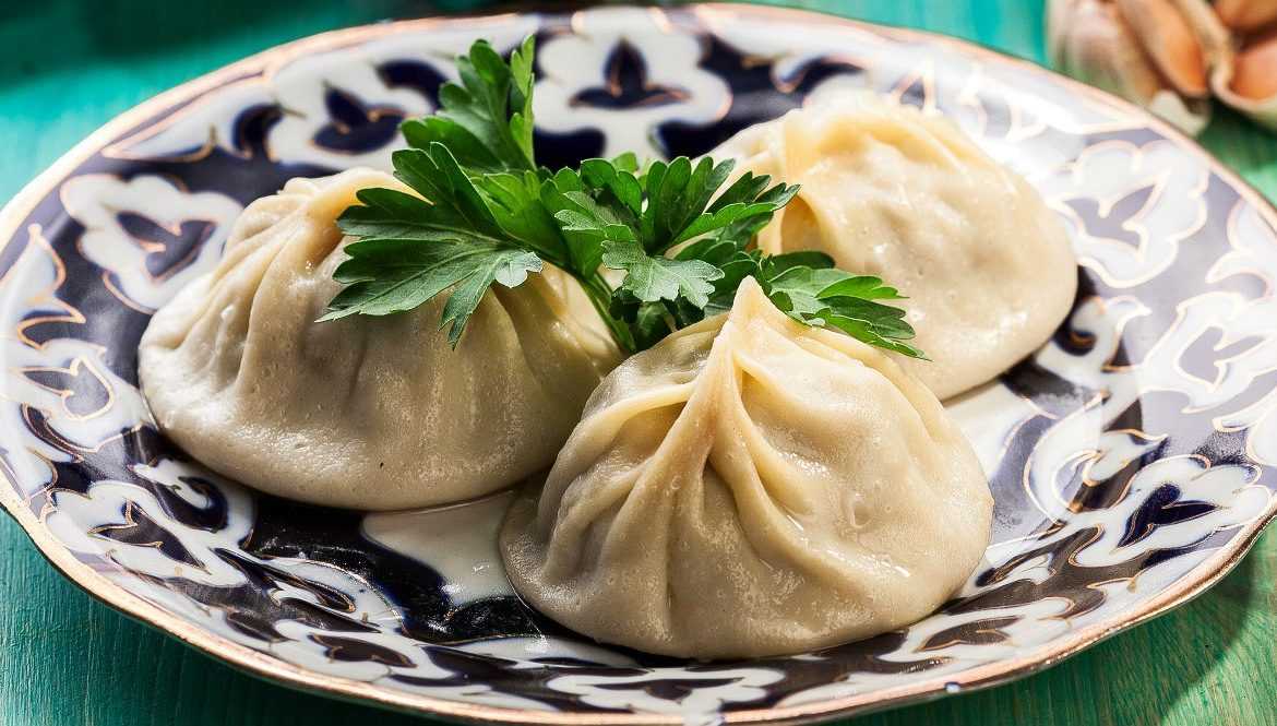 Манты с мясом по-узбекски — рецепт в домашних условиях