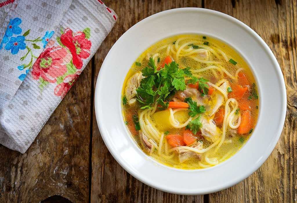Рецепт куриного супа с картошкой и вермишелью