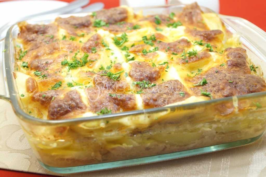 Вкуснейшие картофельные запеканки с грибами