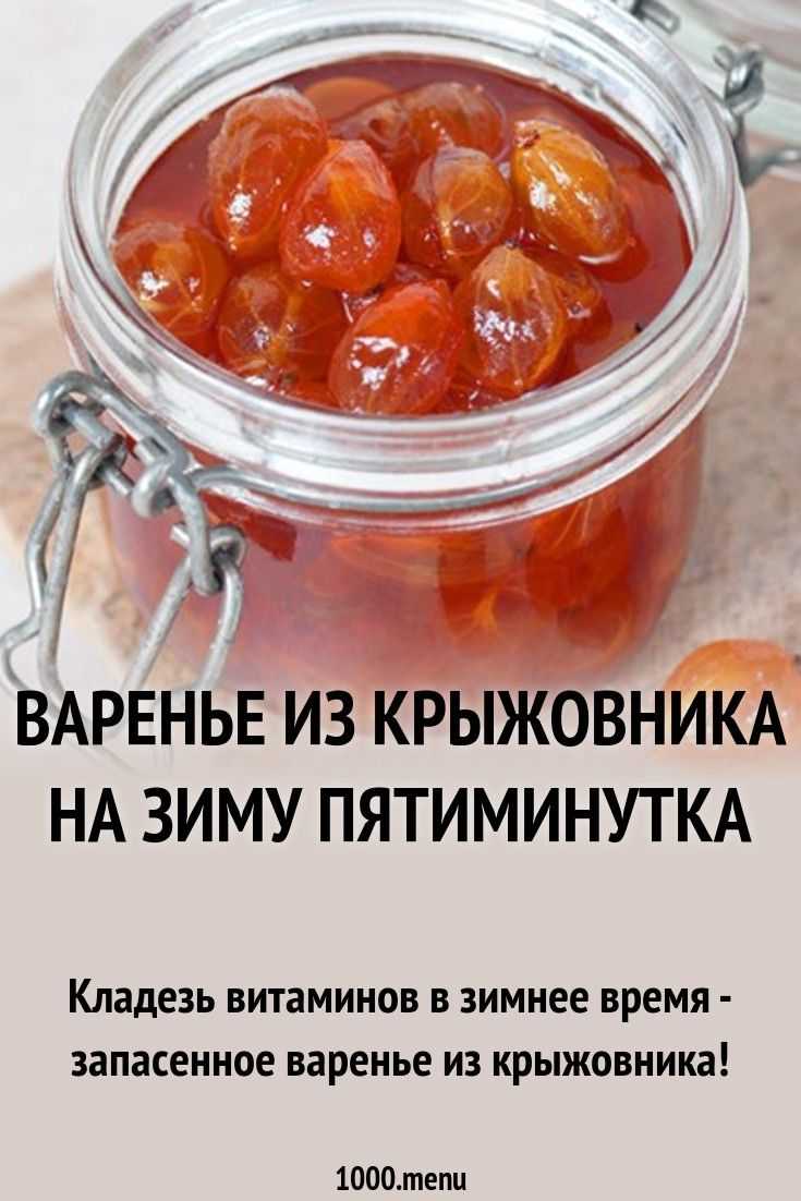 Варенье из крыжовника на зиму: 8 простых рецептов