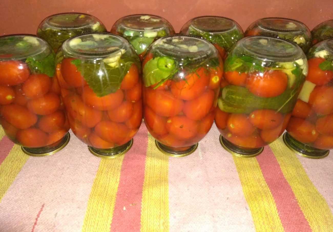 Маринованные помидоры на зиму - очень вкусные и сладкие