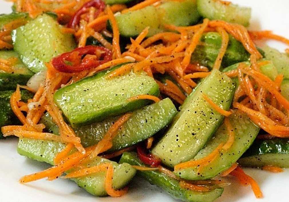 Огурцы по-корейски - самые вкусные рецепты быстрого приготовления