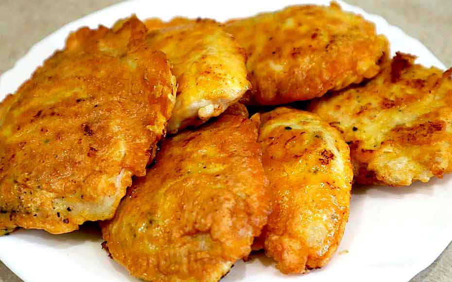 Отбивные из куриного филе. рецепты приготовления отбивных