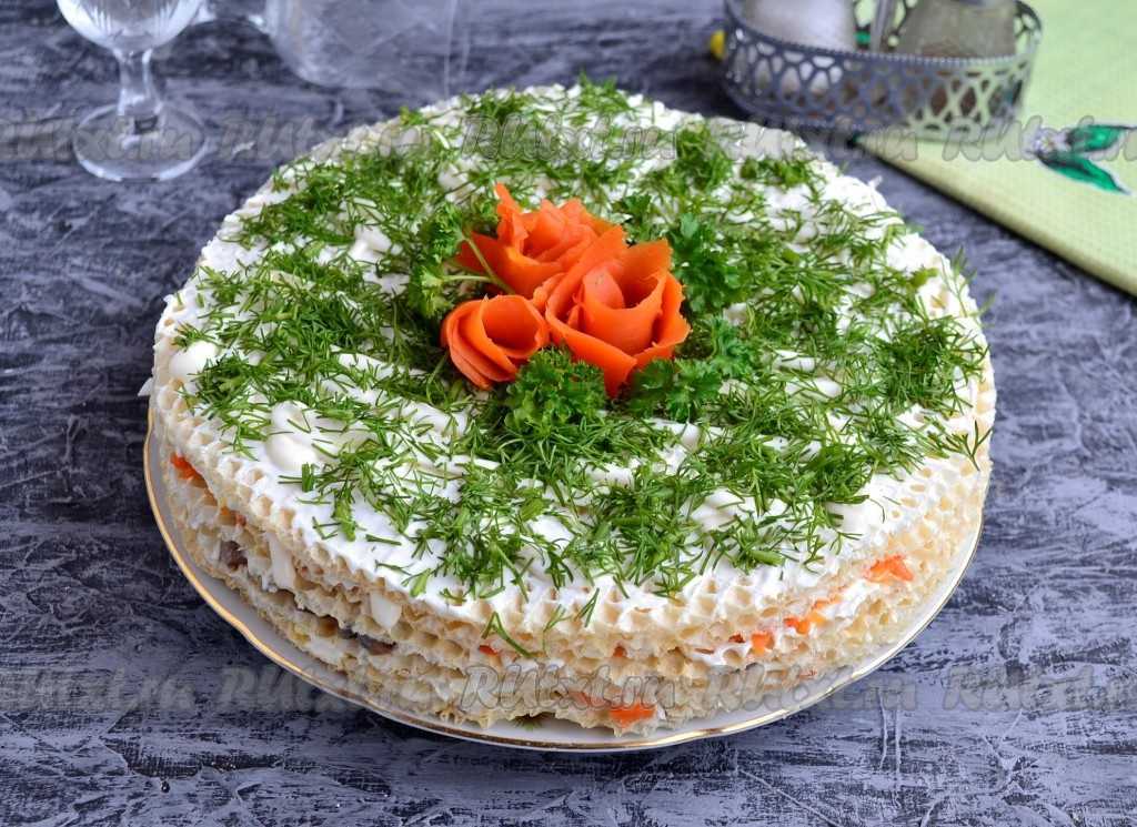 Торт из вафельных коржей – 8 рецептов
