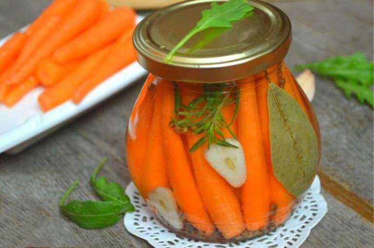 Маринованная морковь на зиму в банках: рецепты быстрого приготовления