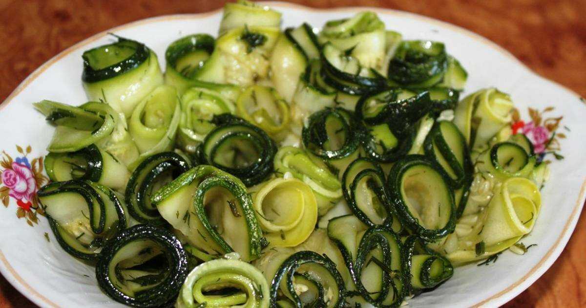 20 простых и вкусных рецептов маринованных кабачков