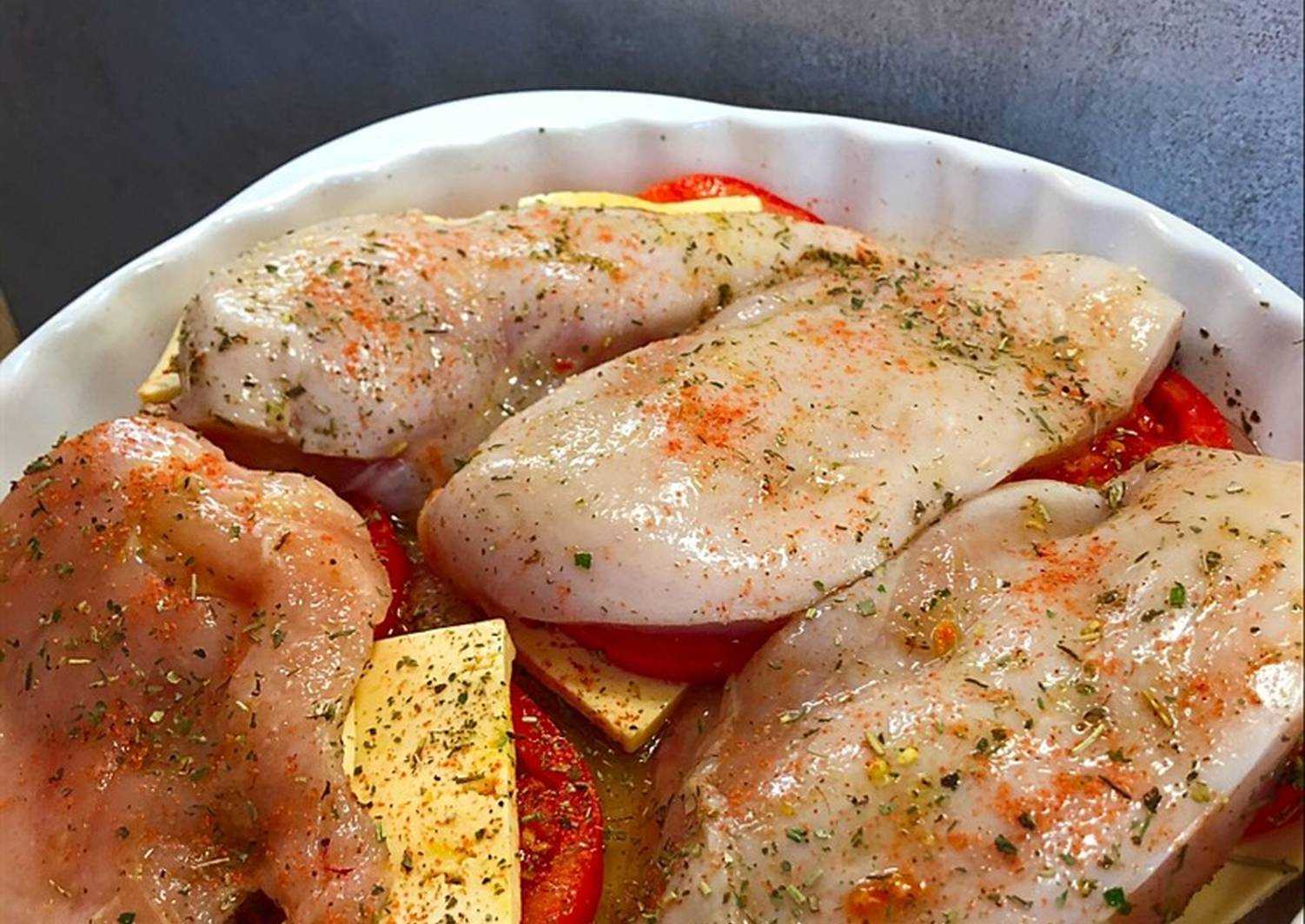 Курица в духовке грудка рецепт