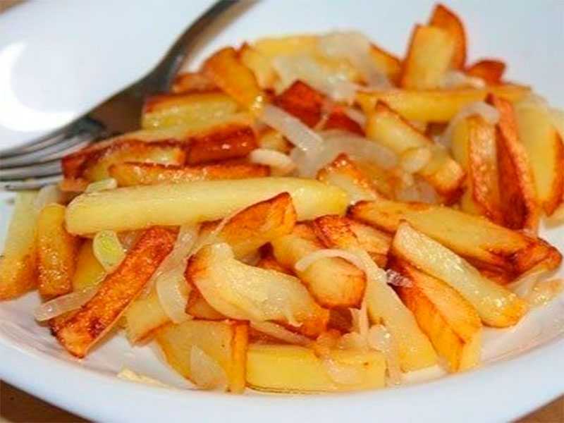 Отварная картошка