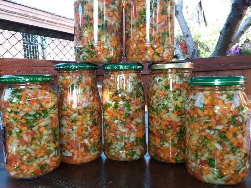 Заправка для супа на зиму: рецепты из овощей в банках