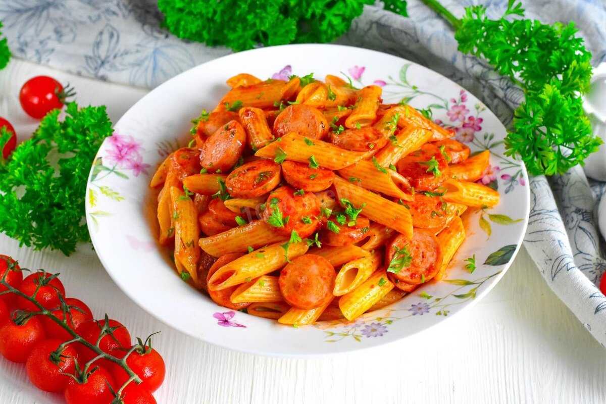 Как приготовить лапшу с колбасой. макароны с колбасой и сыром на сковороде
