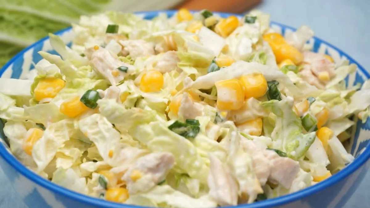 Салаты с пекинской капустой простые и вкусные рецепты