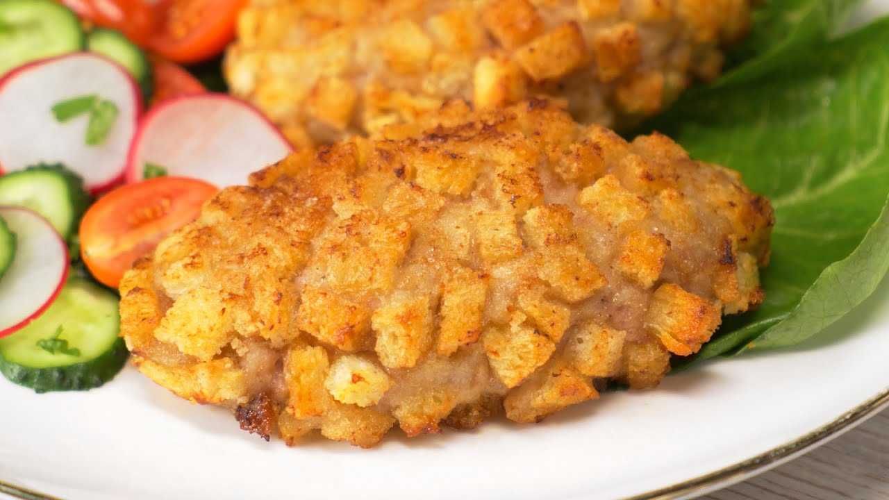 Пожарские котлеты — классический рецепт с сухариками