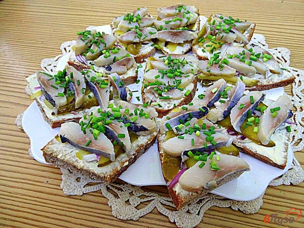 Бутерброды на праздничный стол - 10 простых и вкусных рецептов