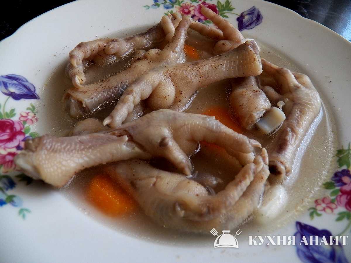 Холодец из куриных лапок – 6 рецептов приготовления