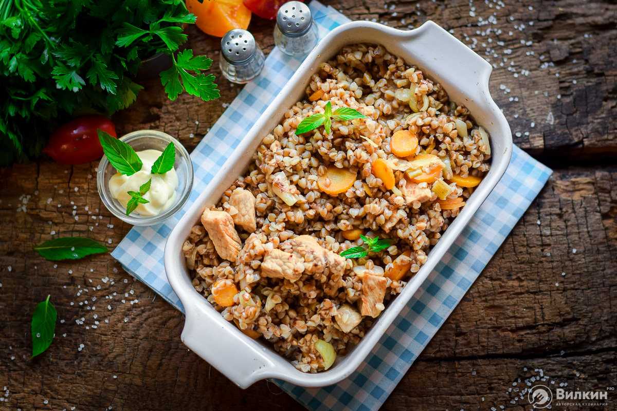 Вкусная гречка с мясом и овощами - рецепты в духовке