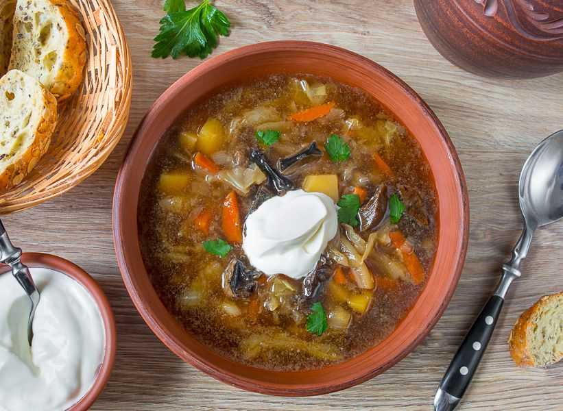 Побалуйте домашних вкусными щами из свежей капусты с грибами. рецепты ароматных щей из свежей капусты с грибами | салаты | lediveka.ru