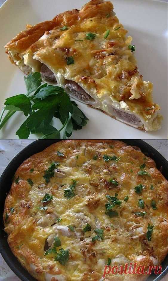Ленивые пельмени в духовке  - запеканка с мясом, рыбой от 1001 еда