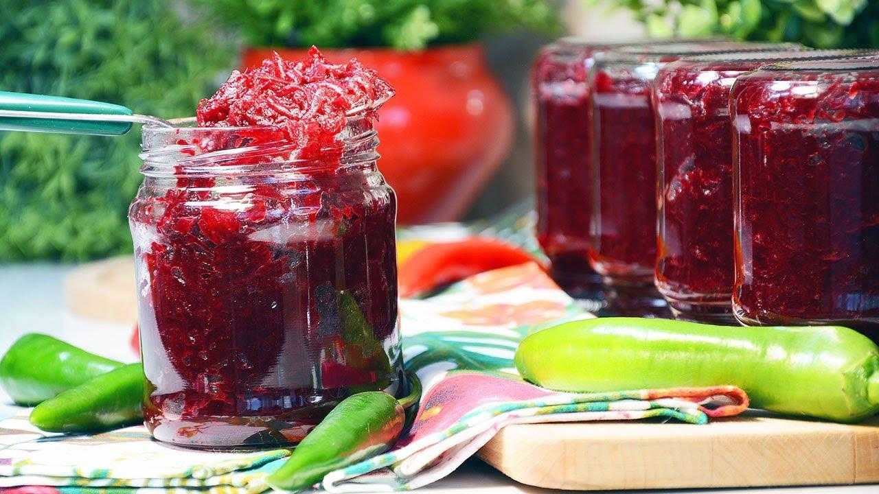 Свекольная аджика