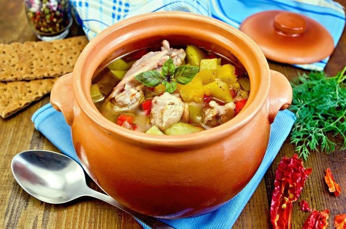 Жаркое в горшочках с мясом и картошкой в духовке - 6 рецептов с фотографиями