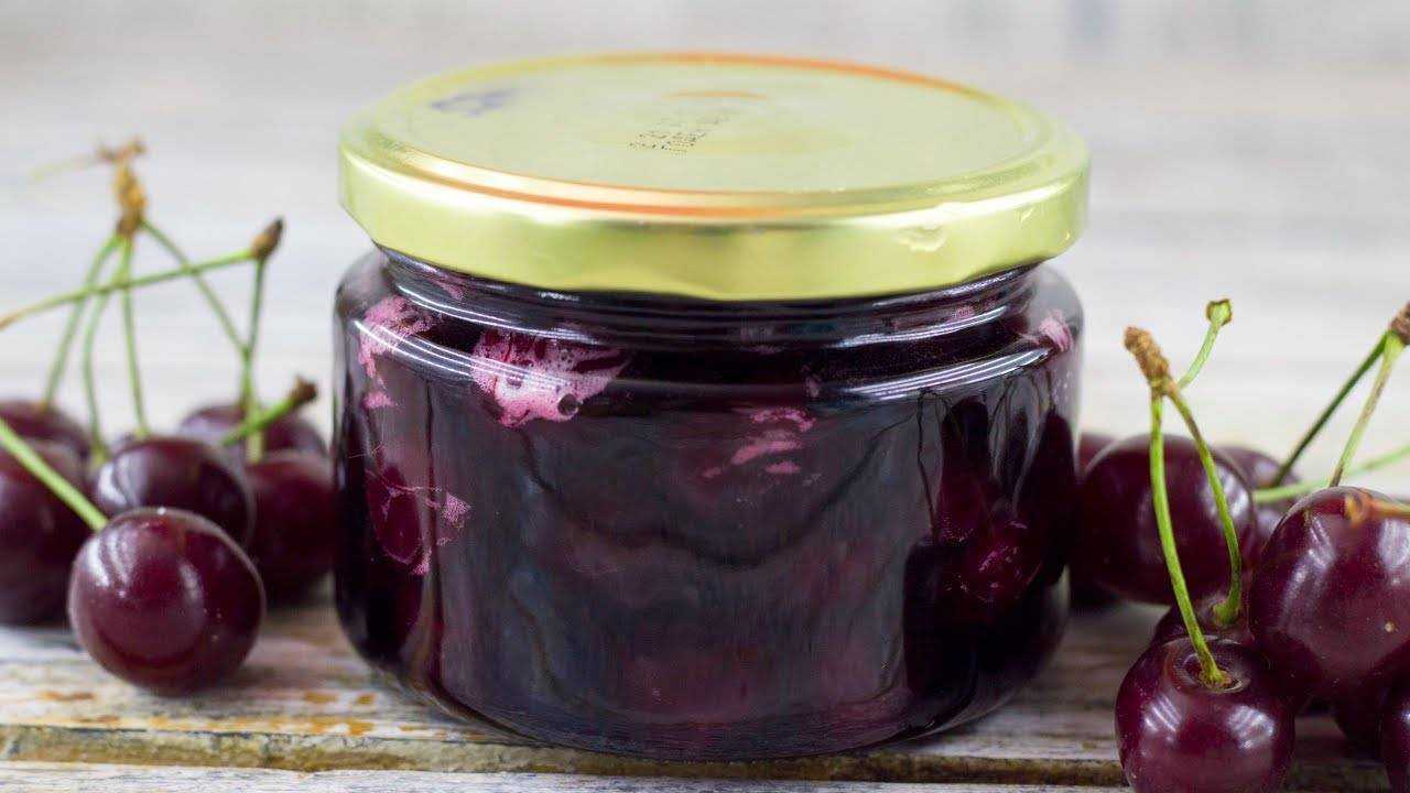 Варенье из вишни с косточкой на зиму: 7 простых рецептов вкусного и густого вишневого варенья целыми ягодами