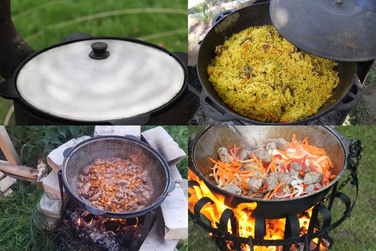 Плов на костре в казане из говядины (по-узбекски). как приготовить вкусный, рассыпчатый плов с рисом девзира
