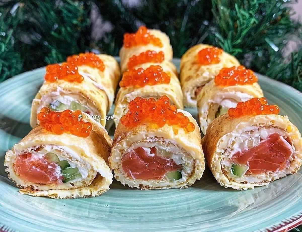 20 закусок с красной рыбой, от которых у вас потекут слюнки