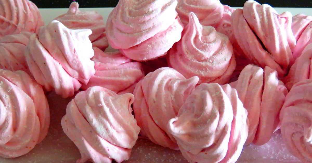 Клубничный зефир - пошаговый рецепт с фото |  десерты