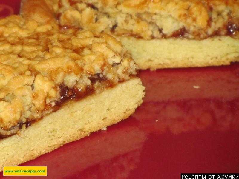 Пирог тертый с вареньем – 7 простых и вкусных рецептов тертого пирога на скорую руку