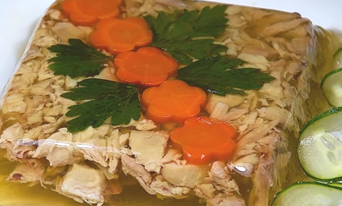 Заливное из курицы - рецепты с фото. как приготовить куриное заливное с желатином и без