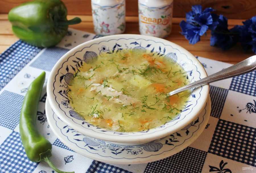 Суп из индейки с макаронами рецепт с фото