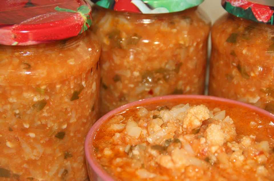 Цветная капуста на зиму - самые лучшие рецепты приготовления