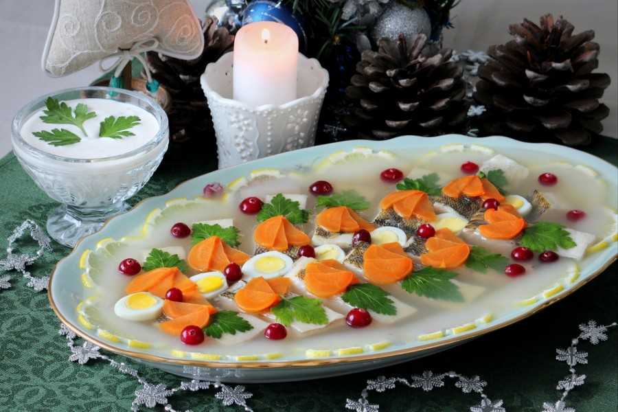 Заливное из судака с желатином пошаговый рецепт 🍓
